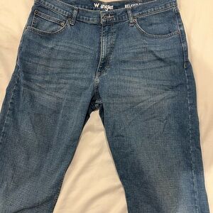 Wrangler Men's Relaxed Fit Jeans - Blue